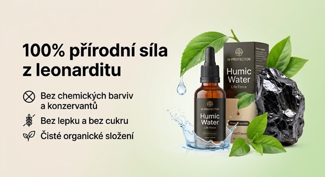 Humic Water ve střední velikosti